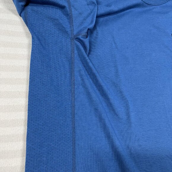 Carhartt Force Shirt Mens Large Blue Relaxed Fit Pocket Short Sleeve 104616 - Picture 9 of 10